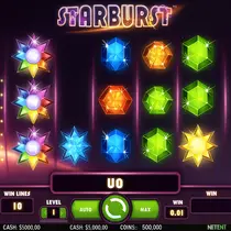 Nine - Starburst Slot Game - NetEnt Casino Slot