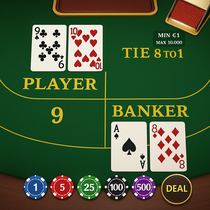 Nine Casino - Baccarat Table Game - Card Games