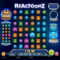 Nine - Reactoonz Slot Game - Play'n GO Casino Slot